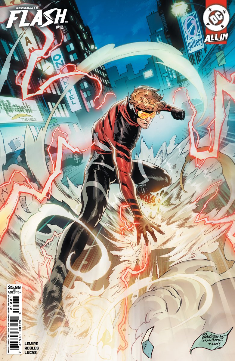 CryptexComics's tweet image. FIRST LOOK
#AbsoluteFlash 12 covers with dress
Pagulayan
March

@GuillemMarch #DCComics