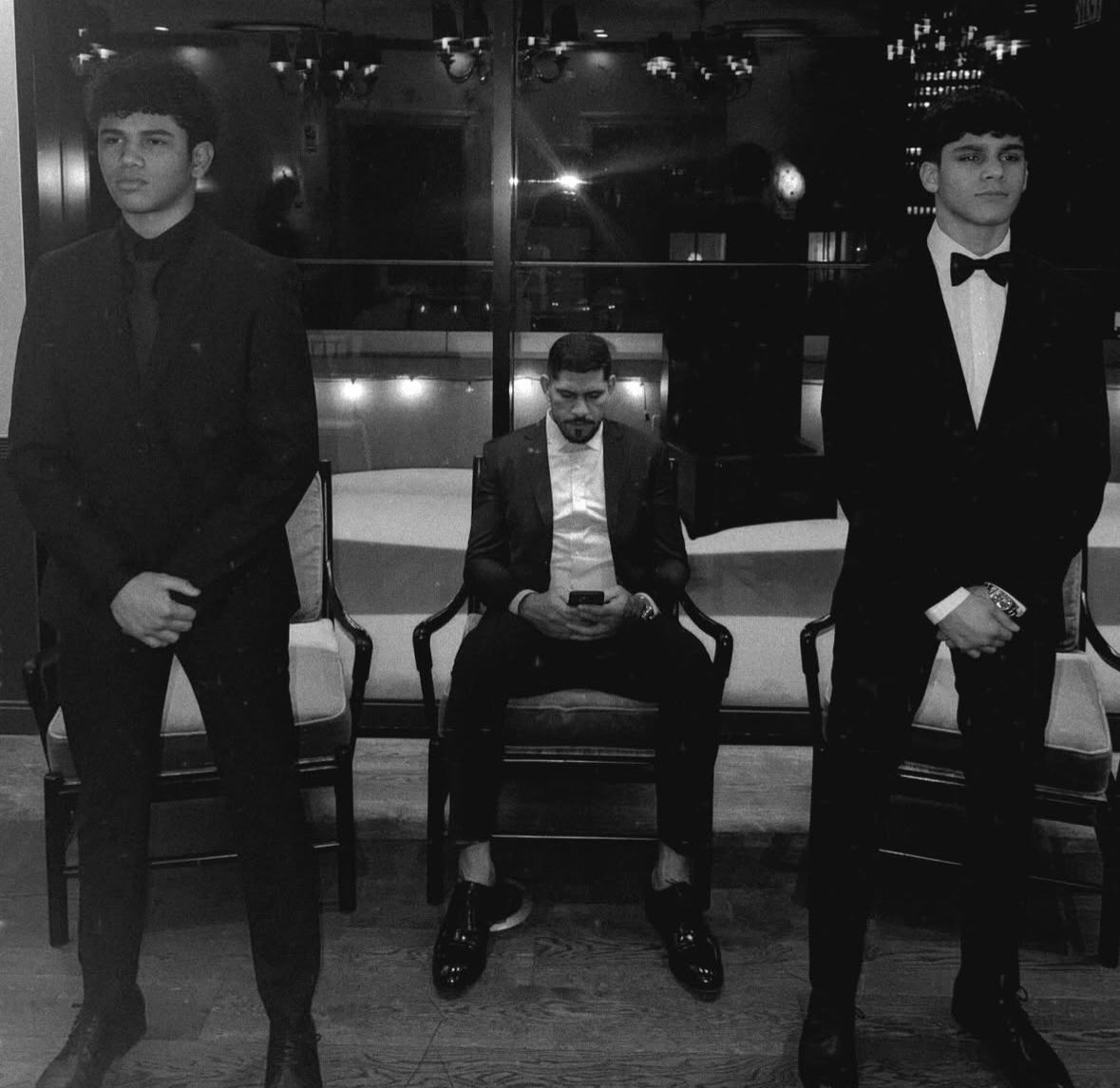 Alex Pereira and his sons🥶