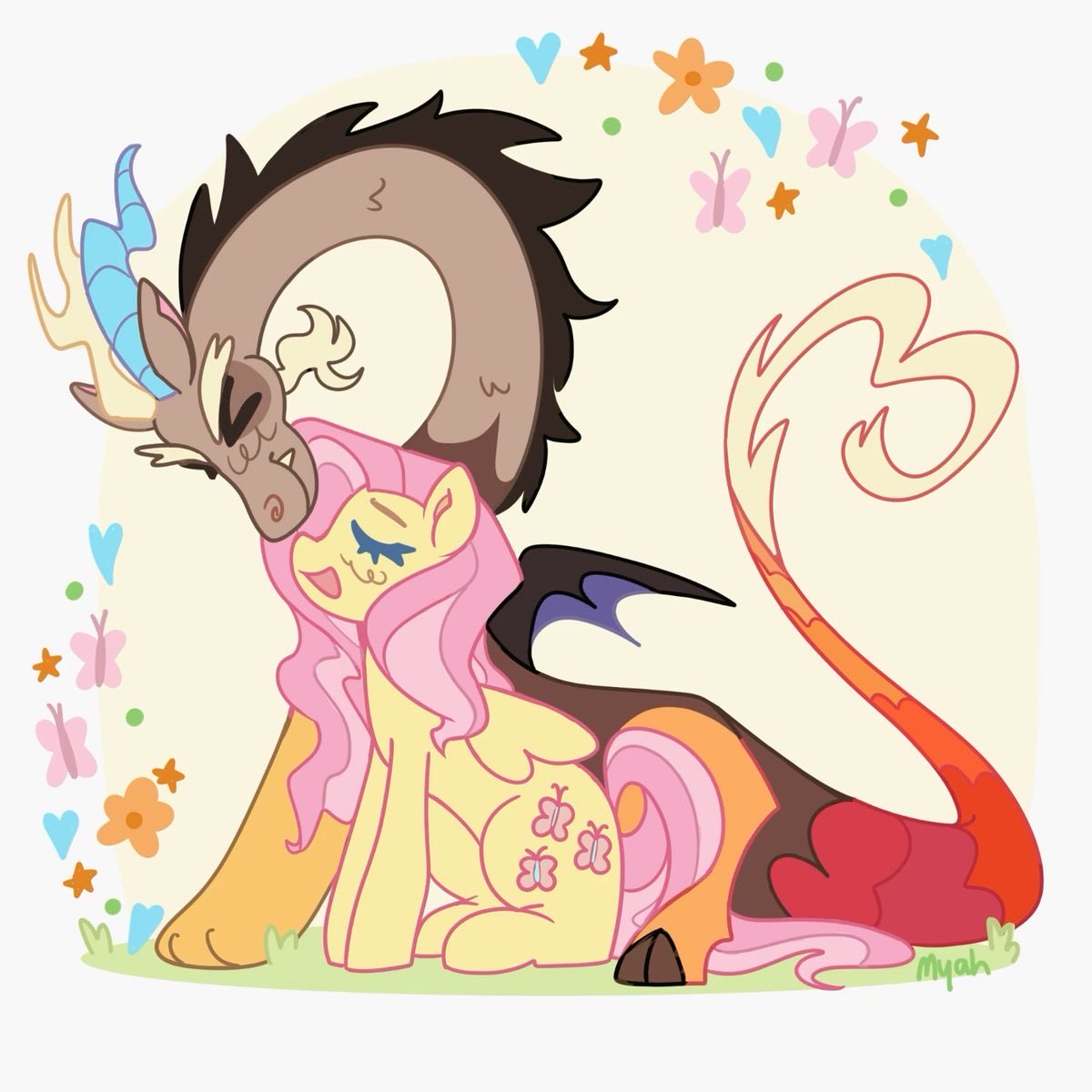 puddinpegasus's tweet image. mlp fans of #ageretwt im curious, what’s your fav ship ? 🌈 mine is either fluttercord or rainbowpie