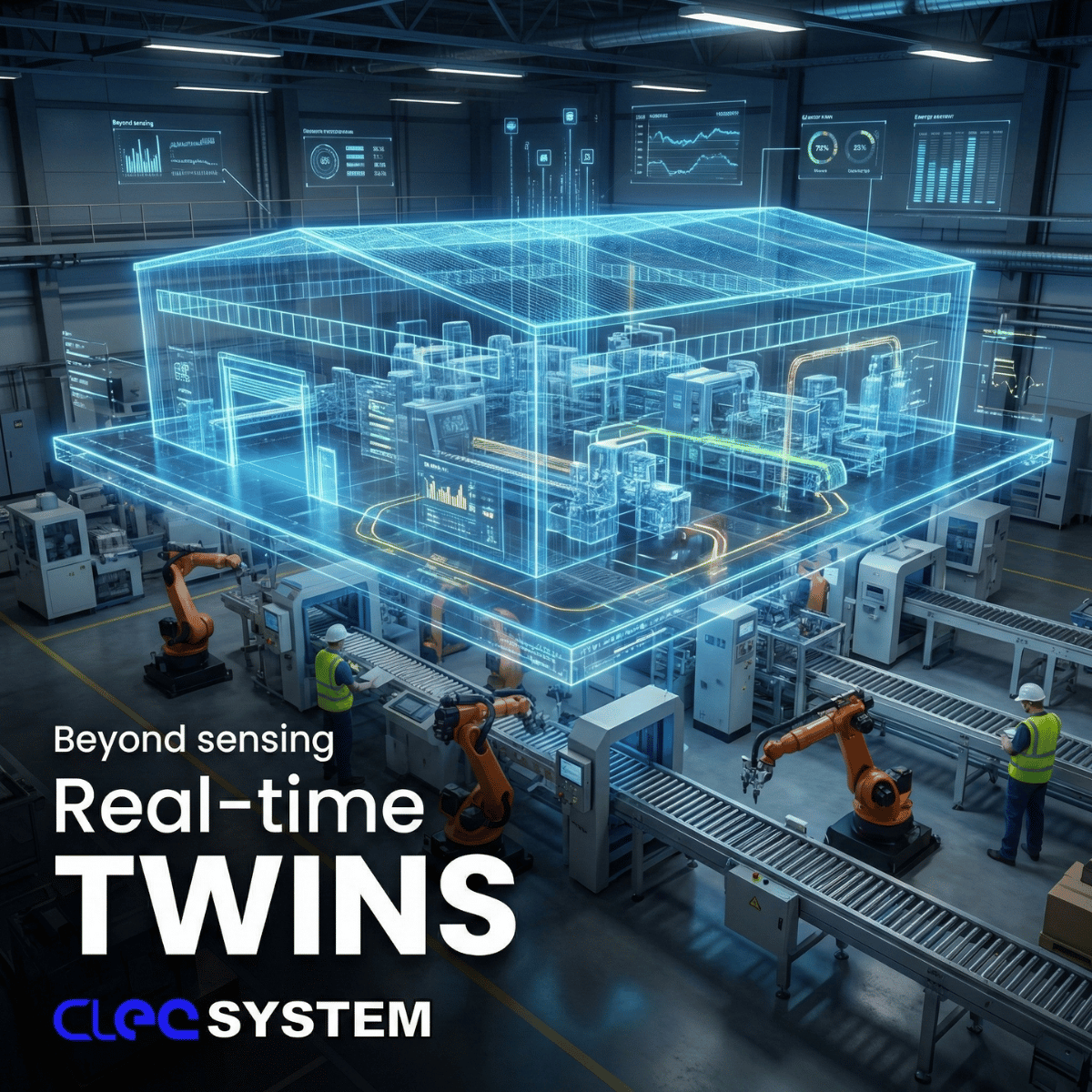 cleo_system's tweet photo. Digital Twins are the eyes of the AI. Connecting IoT sensors to a virtual model isn't just for visualization; it's for simulation.

Predict the failure before the sensor even triggers an alarm. This is the definition of "Proactive." 
#CleoSystem #IoT #DigitalTwin https://t.co/2Nx3SdT5HM