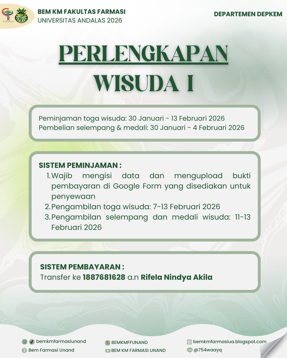 BEM KM FARMASI UNAND tweet media