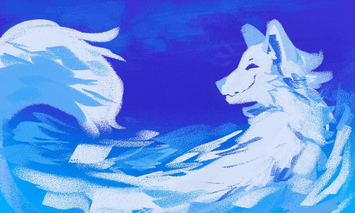 WIIIIPP Personal furry art in progress!! 🤩

#furry