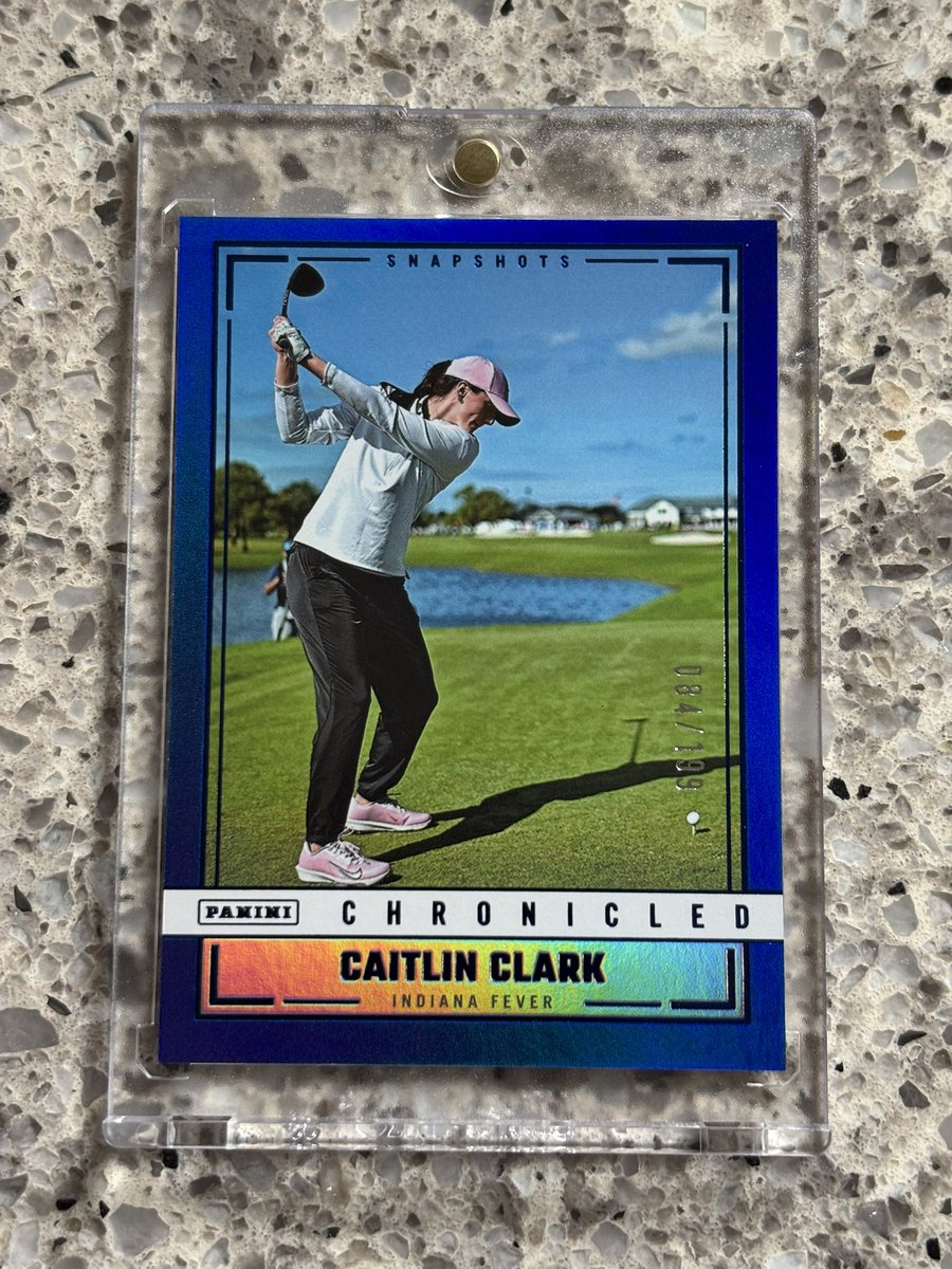 Numbered Caitlin Clark Chronicled 🏀 

🔥 3-point Record for Rookie /99 - $70

⛳️ Snapshots Blue Foil /199 - $55

Take BOTH for $110

*prices include shipping BMWT*