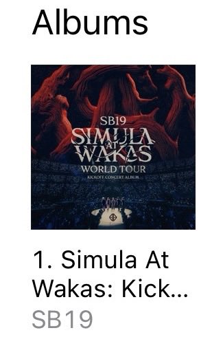 19 songs. 21 concert legs. 1 album.

This isn’t just an album of songs, 
it’s an album of memories. 🥹

Now #1 on the iTunes Album Charts UAE 🇦🇪🔥

Thank you, <a href="/SB19Official/">SB19 Official</a> !

Thank you, <a href="/1zentertainment/">1Z ENTERTAINMENT</a> 

SB19 SAW CONCERT ALBUM
<a href="/SB19Official/">SB19 Official</a> #SB19
#SaWKickoffConcertAlbum