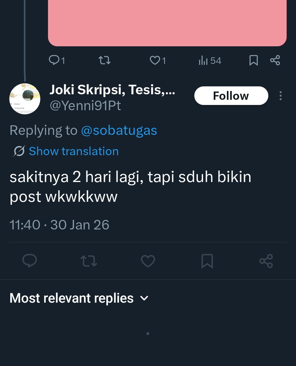 sobatugas's tweet photo. postingan harmless buat info aja di hate. aku sakit udah lama, post ini biar engga ada customer yg ngechatin lagi karena lagi pemulihan, soalnya jujur rame banget aku ga kehandle an gaenak nolak terus. sehat sehat deh penjoki iri dengki 😇 https://t.co/VQLlF8lLhF