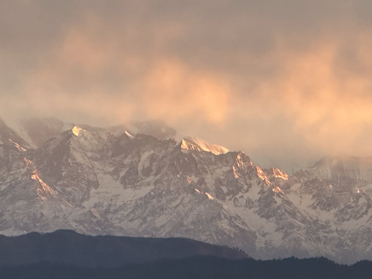 Himalayan Sunset in the Kumaon: Hara Hara Mahadev!