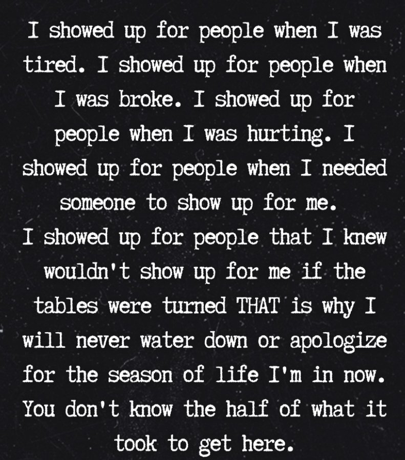 I gave it to God. 💚