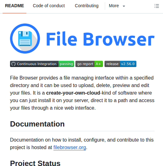 tom_doerr's tweet photo. Self-hosted cloud for file management

https://t.co/CSibIJiQ6g https://t.co/n3Ywqd5Gj1