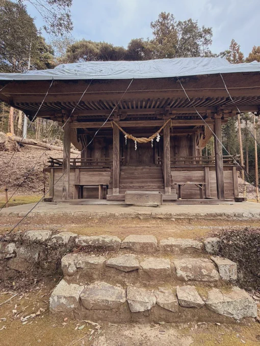 先週豊臣兄弟聖地巡りした重要文化財の綱神社が茅葺き屋根等の修繕の為のクラファンするそう。 虎に翼OPのシシヤマザキの御朱印、御朱印集めてないけど気になる〜