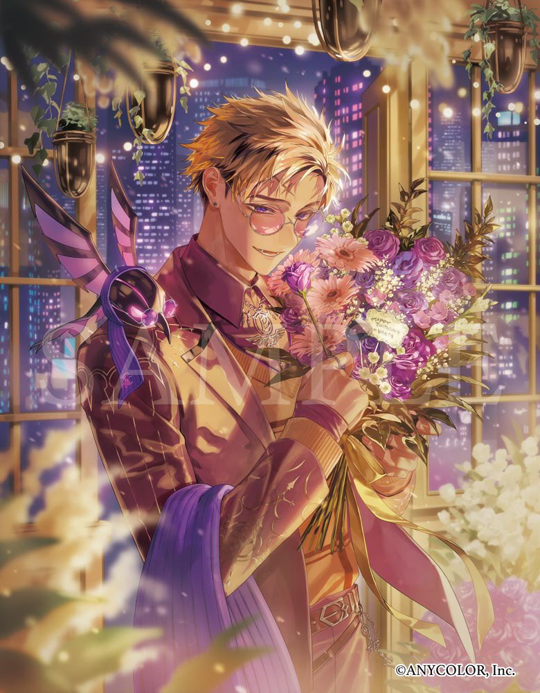 bikku__2's tweet image. 【お知らせ】NIJISANJI EN ベンタクロウブリンガー(Vantacrow Bringer)さんの『誕生日グッズ＆ボイス2026』を担当させて頂きました。どうぞよろしくお願い致します！🎊💐