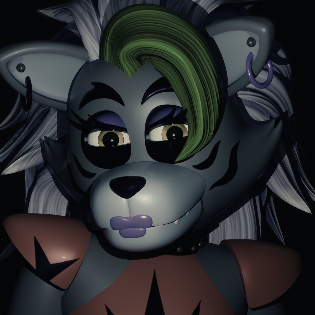 anonamine_'s tweet photo. Portraits.

Still alive, but no time. Two renders with different color grading. Happy wolf.

#Roxy #RoxanneWolf #FNAF #fnafsecuritybreach https://t.co/zlBoRjlAJB