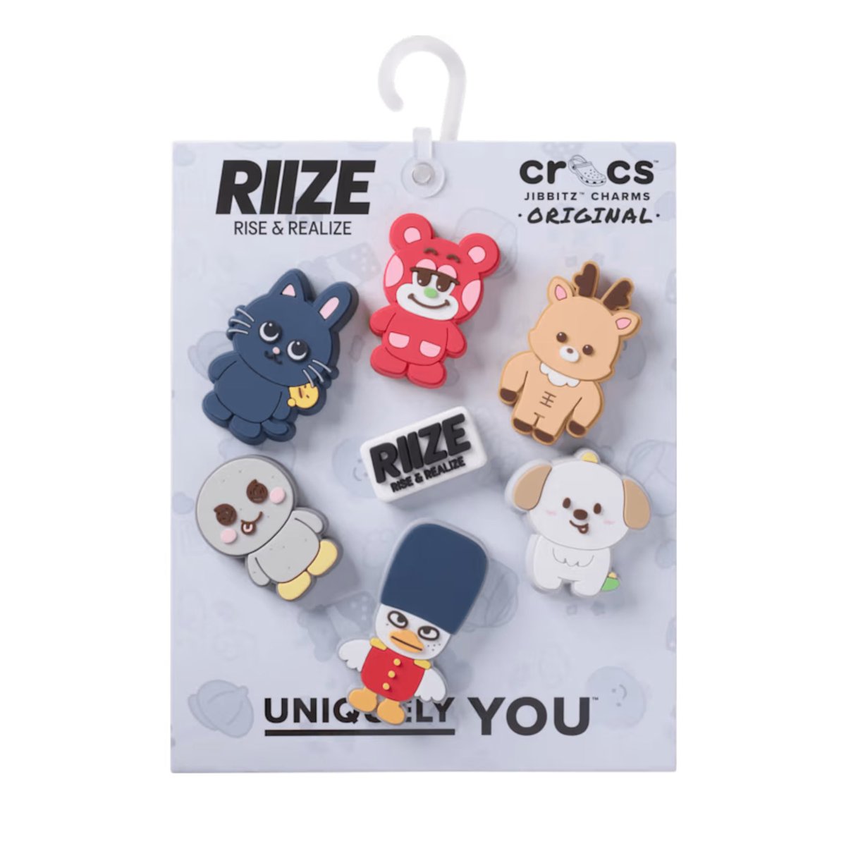 หิ้ว jibbitz น้องข้าว แพ็คละ 990 กลับไทย 31 มค. พร้อมส่ง 1 กพ (ว่าง 2 แพ็ค) หรือหารเมม (ตัวละ 170) ว่างทุกตัว ยกเว้นดลลี่ 
#ตลาดนัดRIIZE #ตลาดนัดน้องข้าว