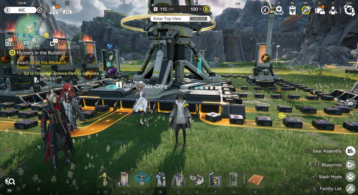 something finally clicked in my brain and i understand the factory stuff in endfield now 🥹 wow 

I KNOW IT'S NOT EFFICIENT, BUT IT'S MINE OK AND I LOVE IT!!!!!!!