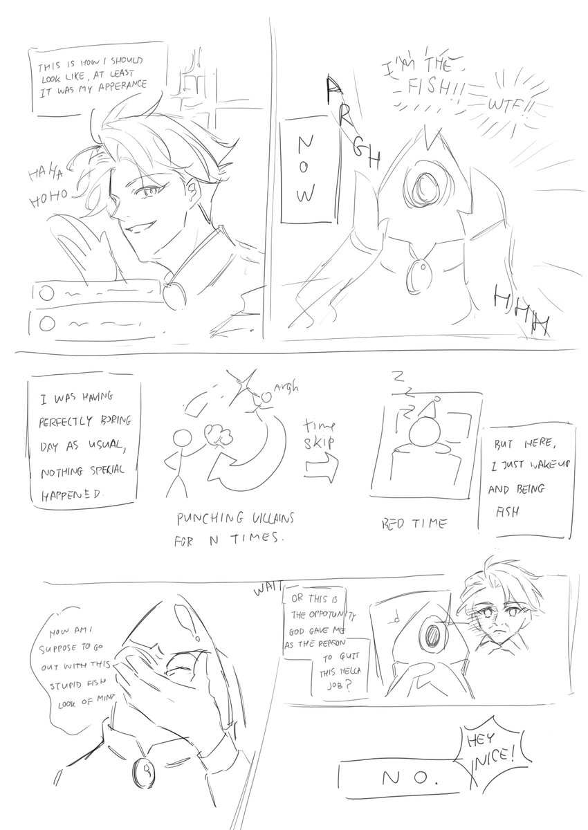 One day I wake up in the world where I’m a FISH, in precisely a sunfish. (1/2)

(Maybe I just read too much for reincarnation manhwa🤔)
#tobeherox #tbhx #tbhxnice