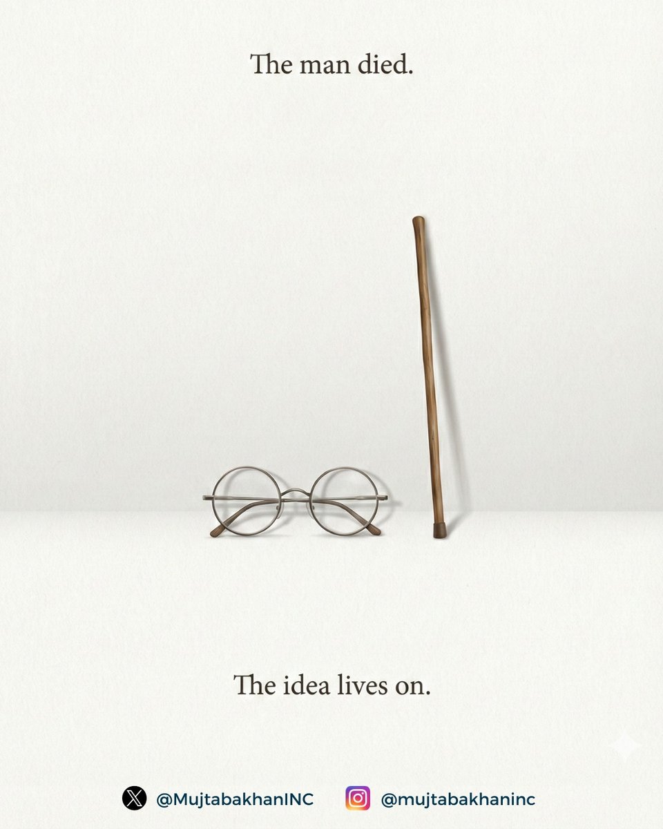 On #MahatmaGandhiji's death anniversary, we remember a leader who showed that truth, courage, and conscience can change a nation.
#MartyrsDay