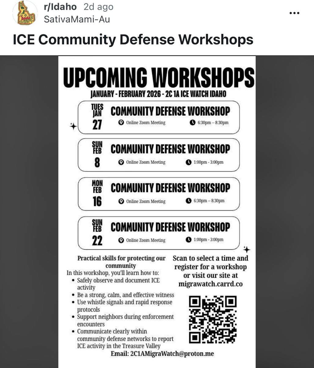 RogueLou18's tweet photo. ICE watch signal groups in Idaho now? Ohhhh really https://t.co/XU8EEOmrmp