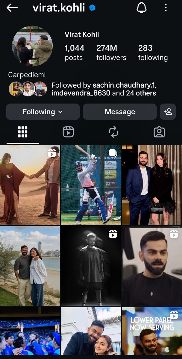 Finallyyy 😭😭
His Account is Back ♥️
Hopefully all will be good 🧿
#ViratKohli𓃵 #ViratKohli #विराट_कोहली