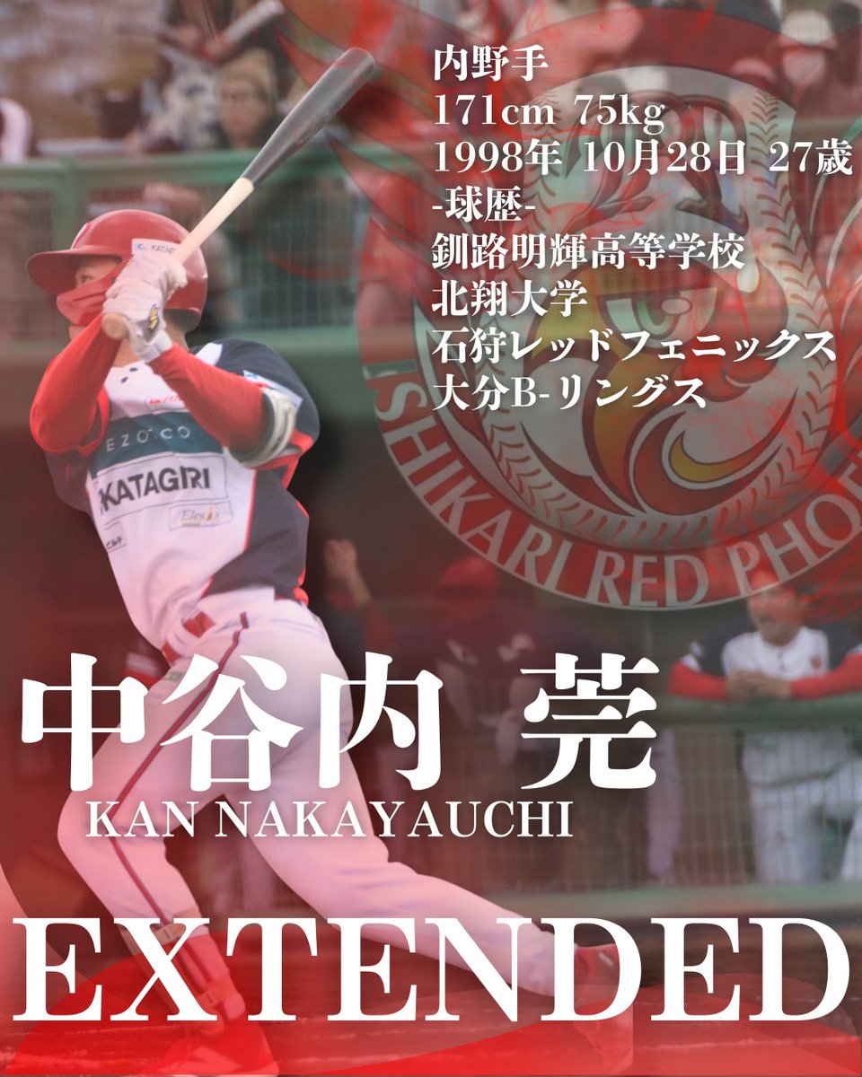石狩レッドフェニックス【球団公式】 tweet media