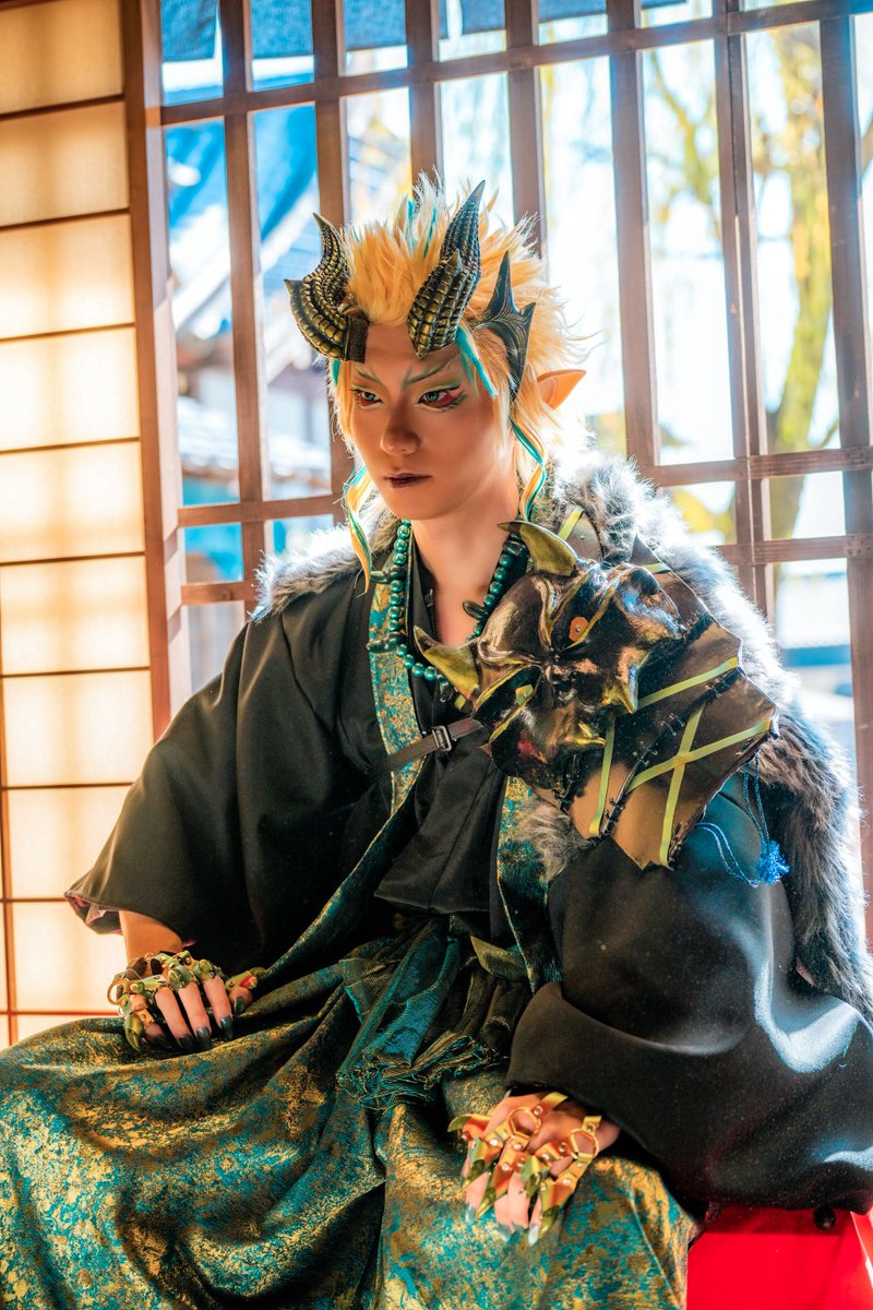 【鬼/鬼檗】 
🌽

撮影:Tackey様(<a href="/TackeyPG/">Tackey</a> )
角: 悠幻楼様(<a href="/yu_gen_rou999/">悠幻楼－yuugennrou－</a> )