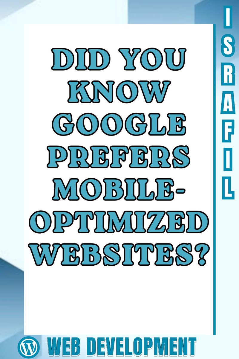 webexprtisrafil's tweet photo. Mobile optimization is no longer optional. Google’s mobile-first indexing makes responsive design essential for rankings, traffic, and user experience in 2026.
✔Use responsive layouts for all screen sizes 
#mobileseo #websitespeed #technicalseo #digitalgrowth #searchoptimization https://t.co/4PHXdIMC29