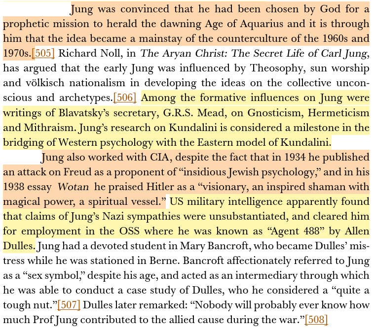 toxictiramisu's tweet image. Carl Jung, influenced esoteric movements such as Theosophy, was recruited by Allen Dulles as OSS Agent 488 during WWII. Also he played a key role at the Eranos conferences in Ascona, Switzerland, held near the Monte Verità commune, a hub for bohemian &amp;amp; occult groups like the OTO.