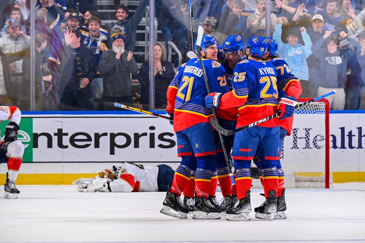 HIS NAME IS HIMMY SNUGGERUD. #stlblues