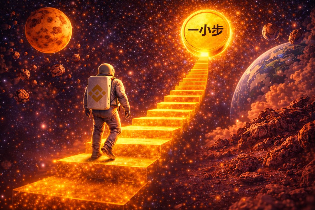 A small step.

很多人把“早期”理解成福利、红利，
甚至是一种被照顾的阶段。

但真正的早期，
从来不是被服务，
而是被需要。

你不是被安置进来的，
你是被邀请来一起
把尚未成型的结构搭出来的。
#一小步 #BNB #memecoin