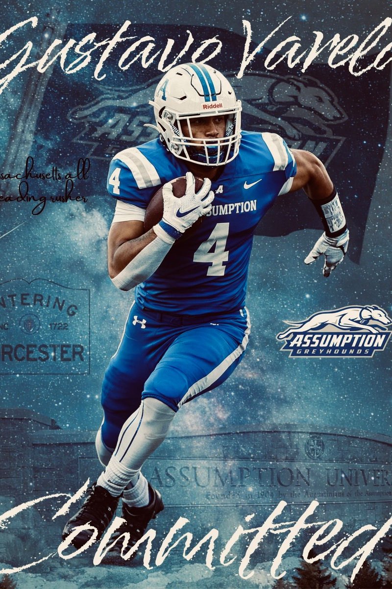 Gustavo_Varela4's tweet photo. 1000% committed🤍💙 @AssumptionFB @danwilliamsfb @CoachMcKenzie17 @coach_vassar https://t.co/WBTVWs3BNW