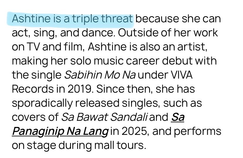 Ashy_bebe's tweet photo. Ashtine Olviga a Triple Threat🔥🔥🔥

Kaya ang daming triggered 🤪 https://t.co/UgqJTETNBa