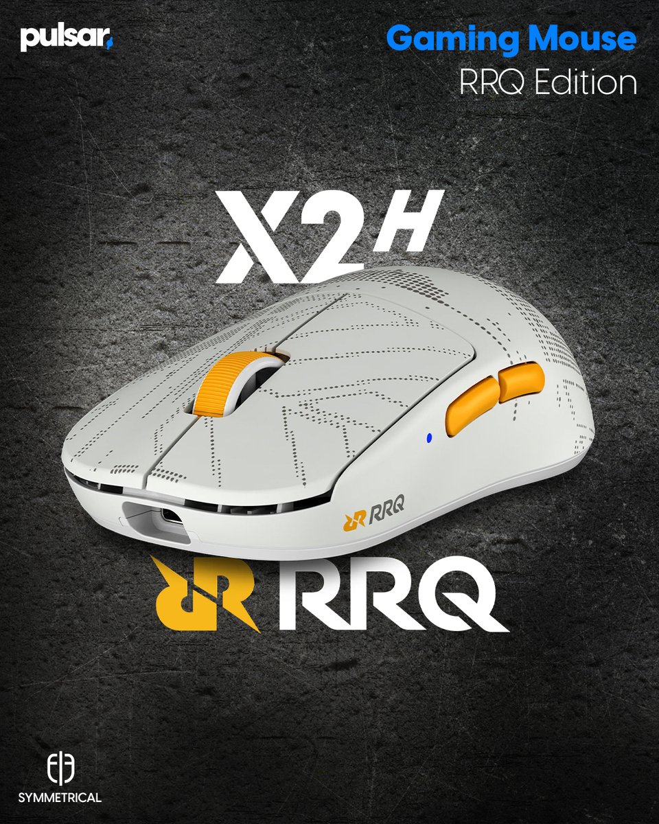 PulsarIndonesia's tweet photo. Kolaborasi juara telah hadir 📷📷
Pulsar X2H x RRQ — ringan, presisi, dan siap bawa kamu ke next level.
Main cepat, aim tetap stabil.
Ready Now!!!
#PulsarGamingGears #X2H #RRQ https://t.co/XV8REJabn2