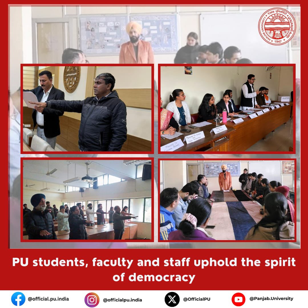 Panjab University, Chandigarh tweet media