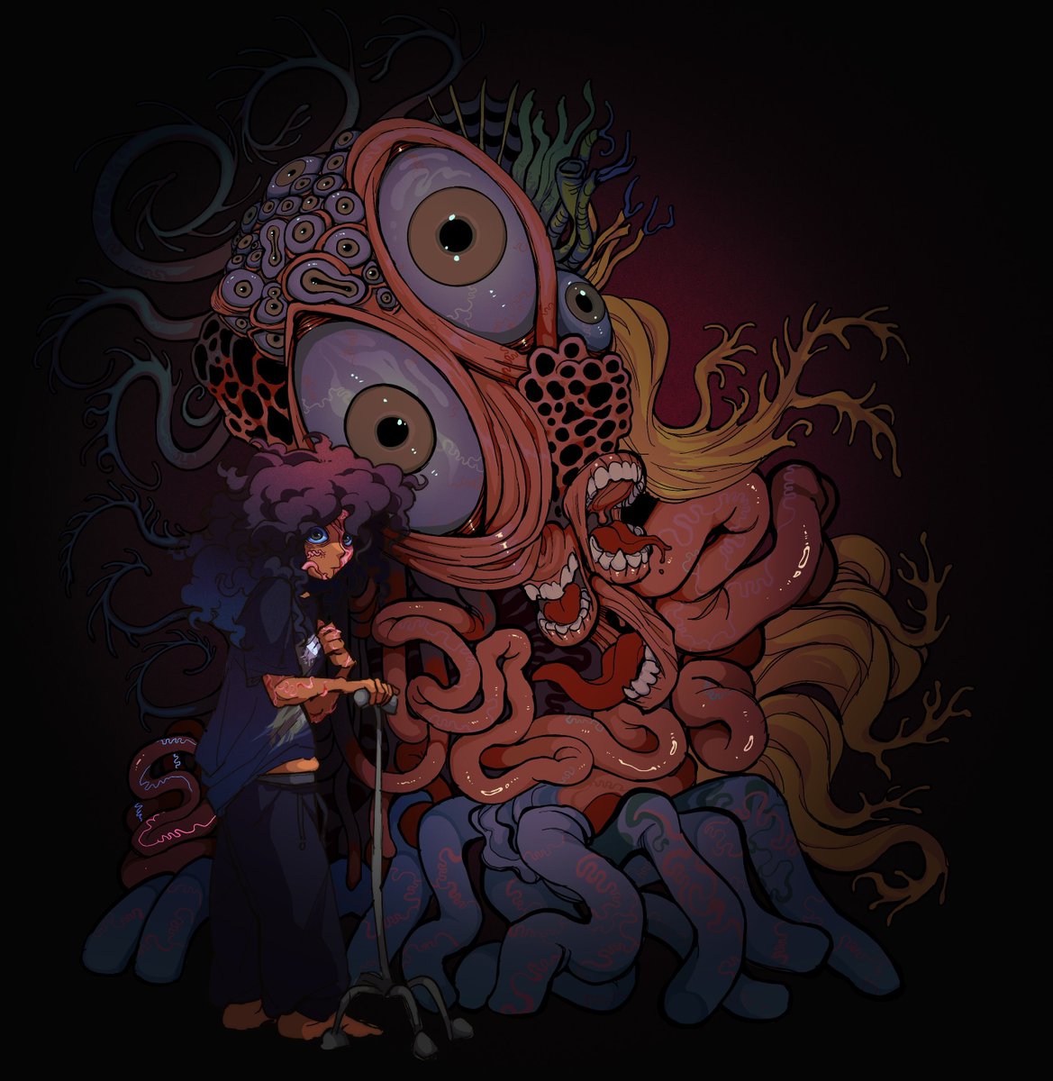 🫀 at the end of it all, you cling to hope that you’re doing the right thing. | #Sybil #LookOutside #LookOutsideGame #SybilLookOutside #LookOutsideFanart