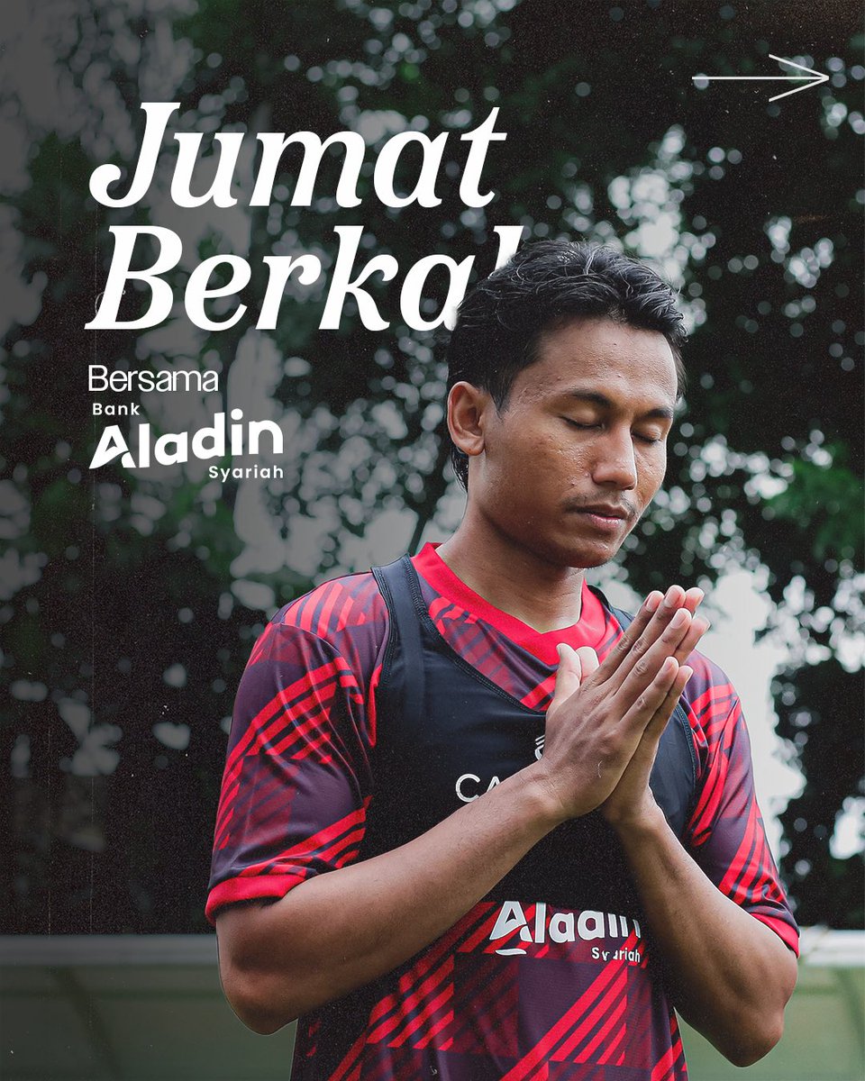 persisofficial's tweet photo. 𝑱𝒖𝒎𝒂𝒕 𝑩𝒆𝒓𝒌𝒂𝒉! 🤲

Tenanglah dalam sabar karena doamu sudah didengar. 

#AladinxPERSIS | #AladinBankSyariahMasaDepan https://t.co/fFqayOMtup