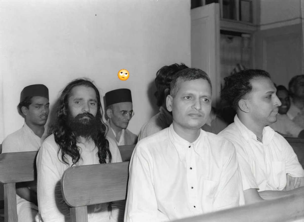 Priyaa_Purohit's tweet image. Nathuram Godse was the first Hindu terrorist of independent India — the assassin of Mahatma Gandhi.