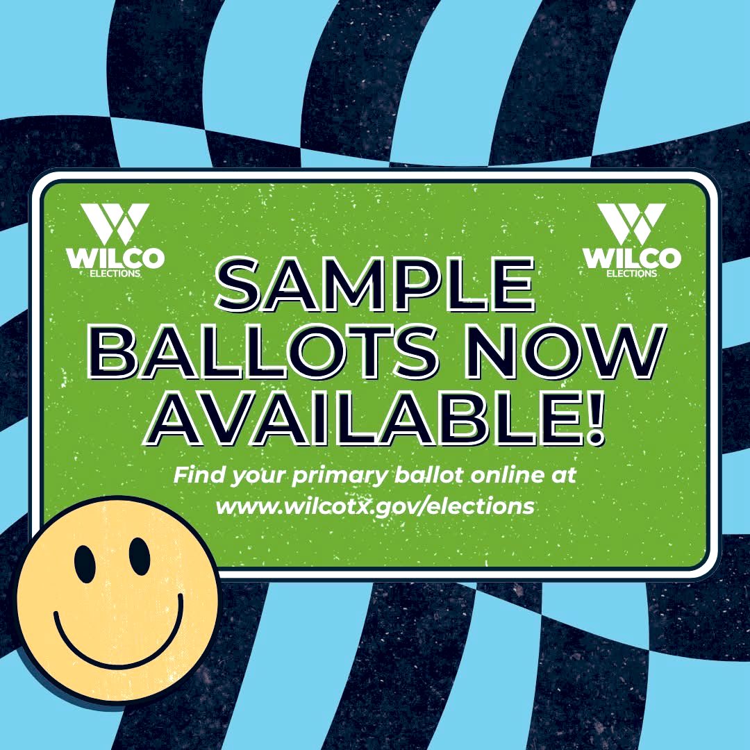 Sample ballots are now available on our website! Early voting starts on Feb. 17th-do you know who’s on your ballot? 🗳️✨☑️