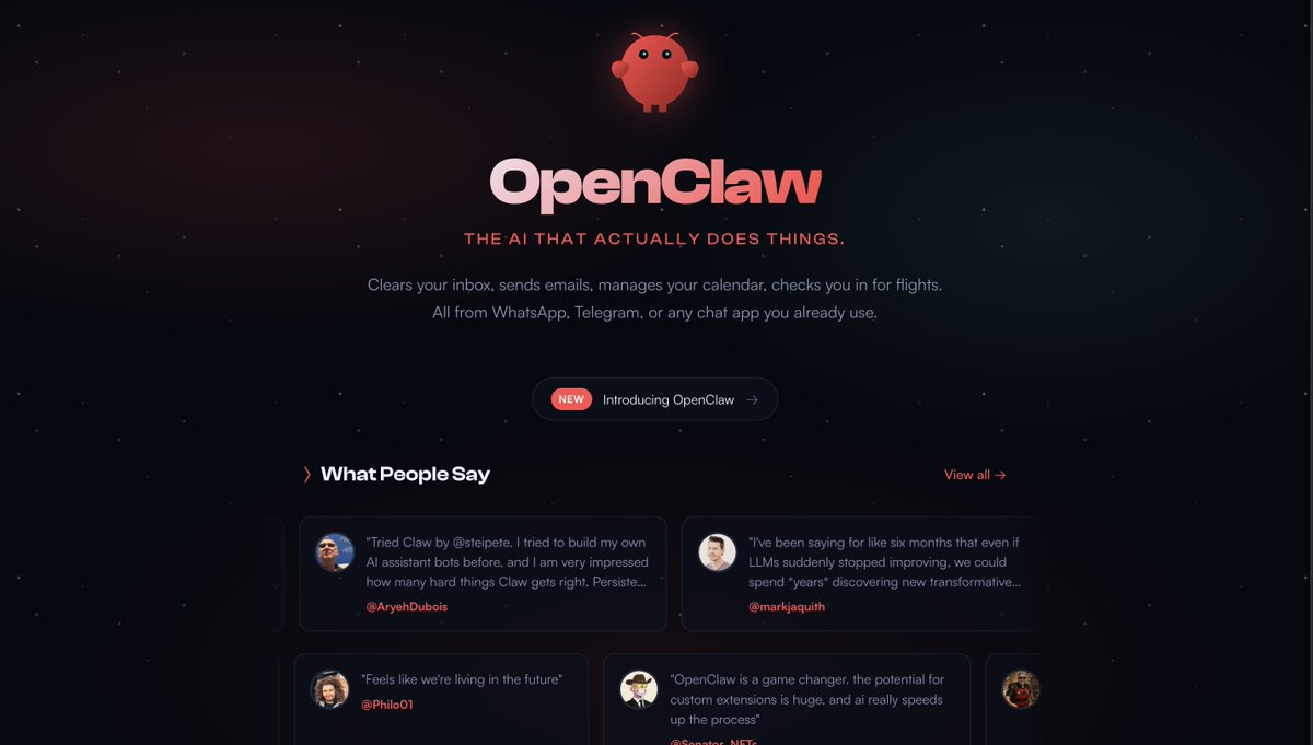 rvritesh07's tweet photo. OpenClaw > MoltBot > ClawdBot

#clawdbot #moltbot #openclaw https://t.co/VFB9XHynBR
