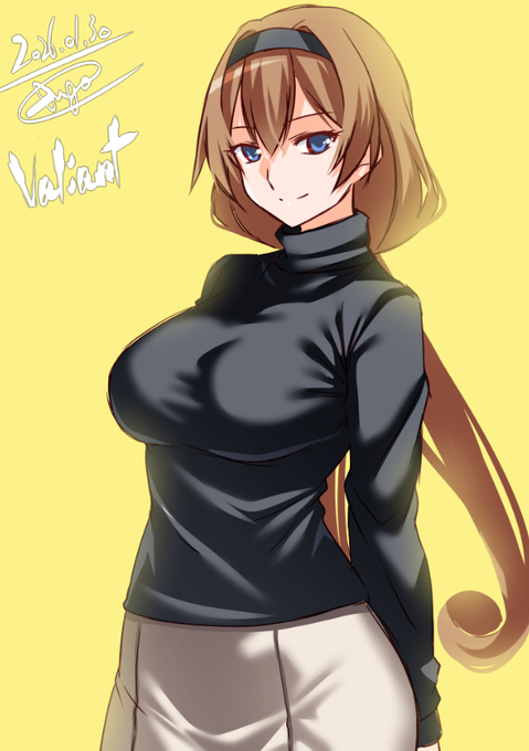 ヴァリアントさん なんかドヤ顔に見えるな #艦これ版深夜の真剣お絵描き60分一本勝負 #艦これ版真剣お絵描き60分一本勝負_20260130