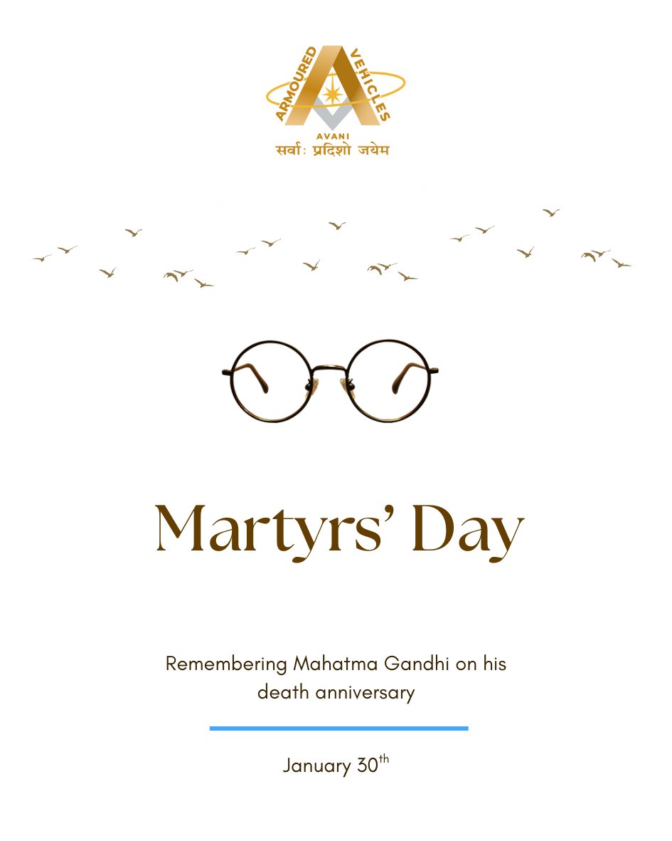 On Martyrs’ Day, AVNL pays humble tribute to Mahatma Gandhi, whose ideals of truth, non-violence and selfless service continue to guide the nation. His legacy lives on in our collective duty to serve with integrity. #AVNL #MartyrsDay #Gandhi