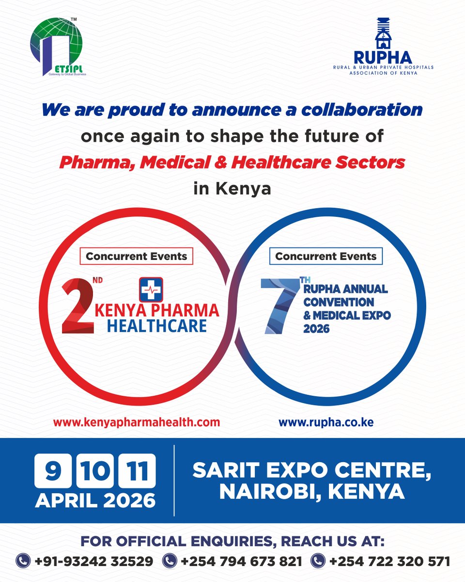 Kenya Pharma & Healthcare International Exhibition tweet media