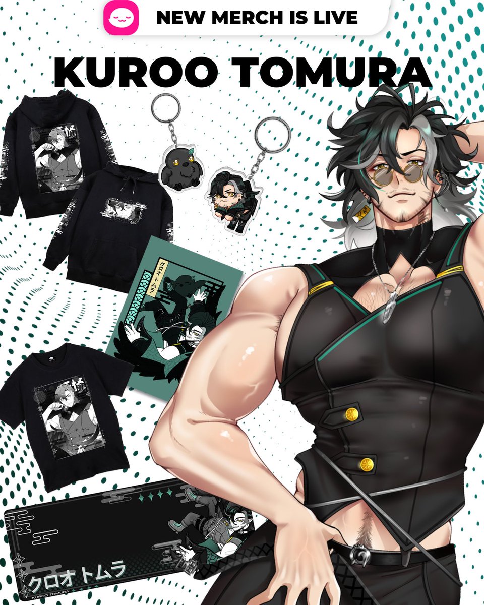 Kuroo Tomura ENVtuber 🐦⬛| VTUBER PAPA tweet media