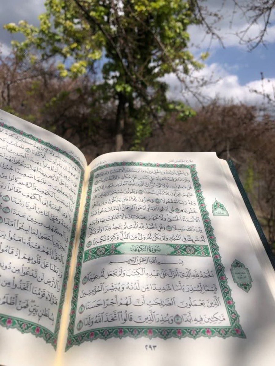 Norseen100's tweet image. إنها سورة الكهف :
السَّفينةُ التي لو لم تُثقَبْ لسُلِبت!
والغلامُ الذي لو لم يُقتل لأشقى والديه!
والجدار الذي لو لم يُقَم لضاعَ مالُ اليتيمين!

مع كلِّ ثقبٍ، وكل فَقدٍ، وكلِّ نعمةٍ
ردد بيقين : اللهم صبراً على ما لم نحط به خبراً .💚