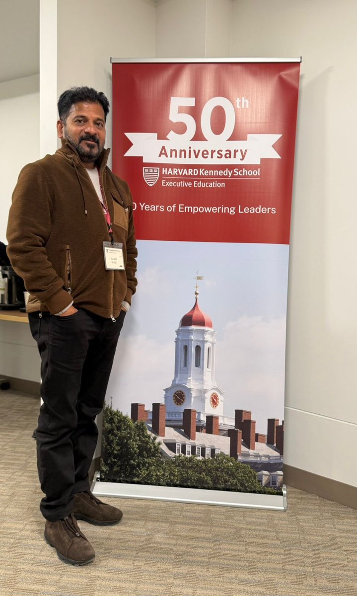 revanth_anumula's tweet image. With great delight and modest accomplishment I wish to share that I have completed my executive education program “Leadership in the 21st century”at the prestigious #Harvard @Kennedy_School today. 

The class of over 60 students from 20 countries meant acquiring learnings not
