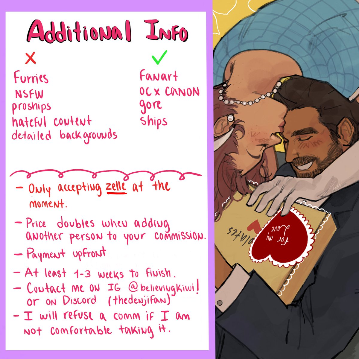 glen 💖 comms open tweet media