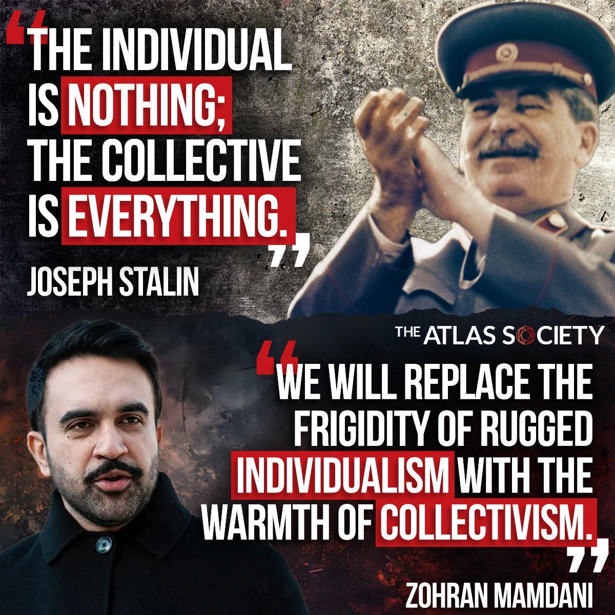 <a href="/RudyGiuliani/">Rudy W. Giuliani</a> “The warmth of collectivism.”