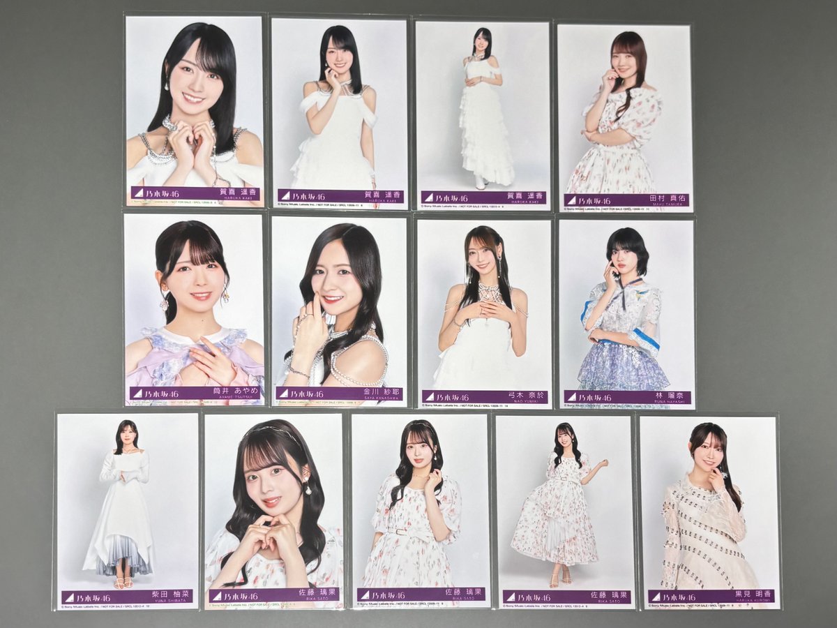 乃木坂46 生写真 】 ・5thアルバム「My respect」 封入生写真が多数