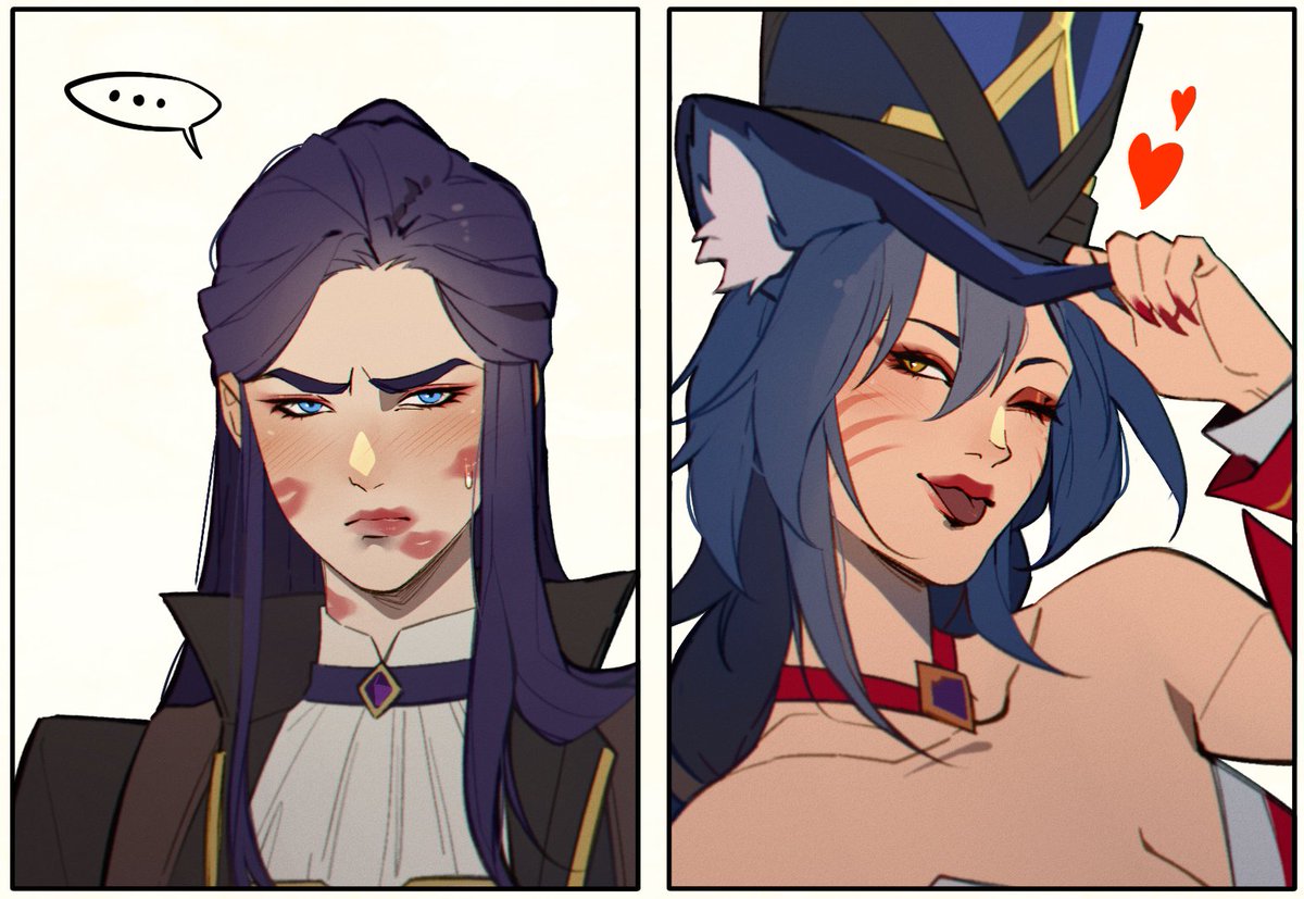 OmyChan2's tweet photo. See ya, Sheriff

#2XKO #Ahri #Caitlyn https://t.co/B9IIFLS5qA