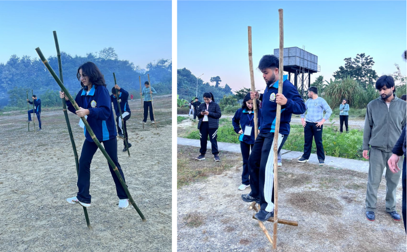 NagalandNit's tweet photo. 🇮🇳 Ashtalakshmi Darshan Youth Exchange Programme
📍 Visiting State: Jammu &amp; Kashmir (UT)
📅 Day 3 | 19 Dec 2025
Participants explored bamboo stilt traditions, visited ICAR–IIHR Medziphema and the ICAR Mithun Farm, and attended sessions on Manipur’s culture and economy. https://t.co/ftmDZacdFt