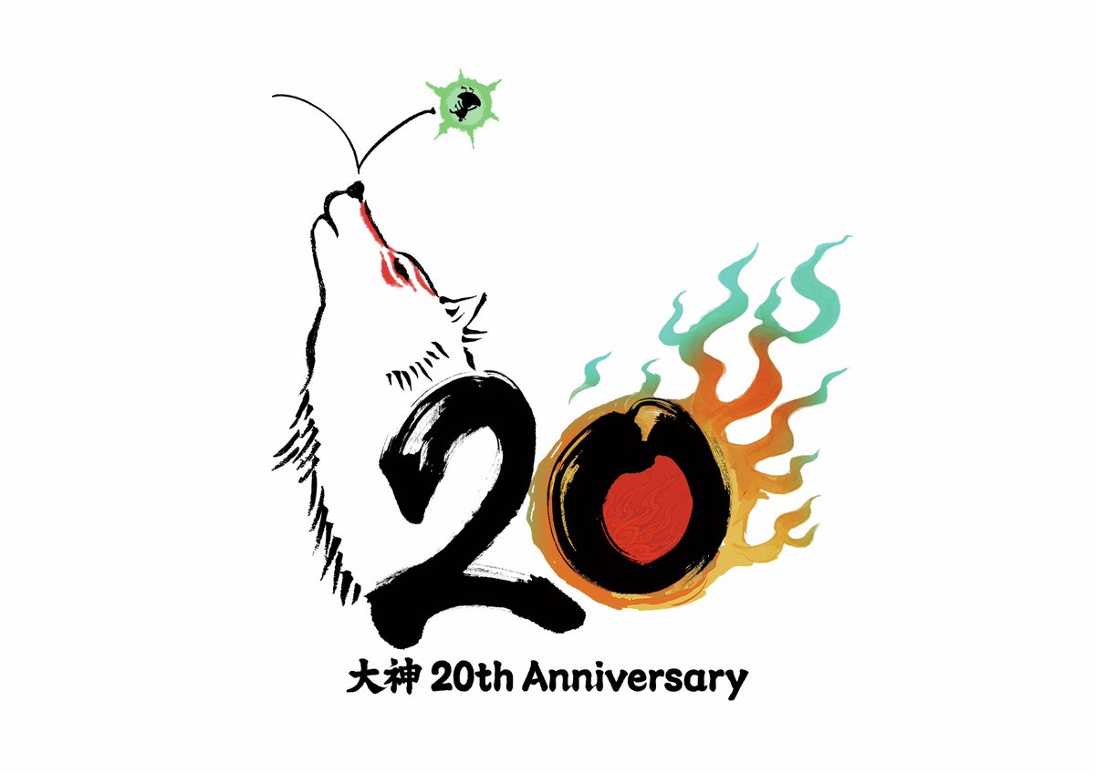Genki_JPN's tweet photo. Capcom revealed an Okami 20th anniversary logo and website!

Site will be update throughout the year with various anniversary projects

https://t.co/epK90BBAj9 https://t.co/ME6p2Z1H9J