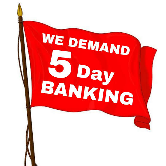 <a href="/sanjaybpi/">Sanjay Das</a> #5daysbanking #5daysworkweek