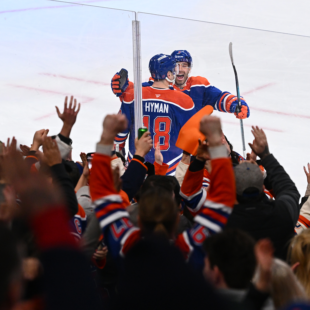 EdmontonOilers's tweet photo. Never in doubt 😎 #LetsGoOilers https://t.co/fBJZZhlO3c